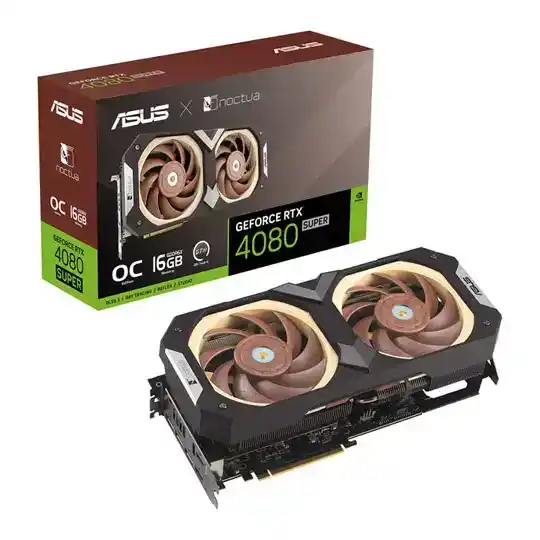 ASUS NVIDIA GeForce RTX 4080 SUPER 16GB Noctua OC Edition Ada Lovelace Graphics Card